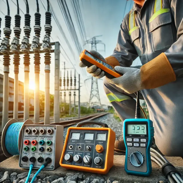 كشف اعطال الكابلات بالقطيف