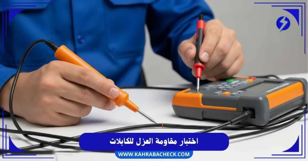 اختبار مقاومة العزل للكابلات